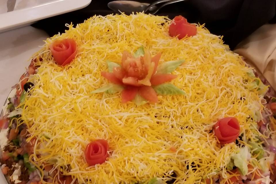 Taco dip tray