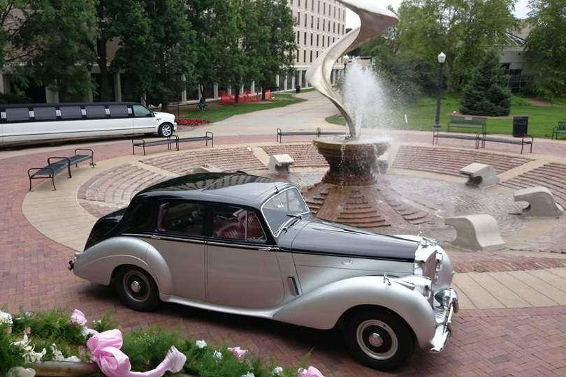 Rolls Royce outside the venue