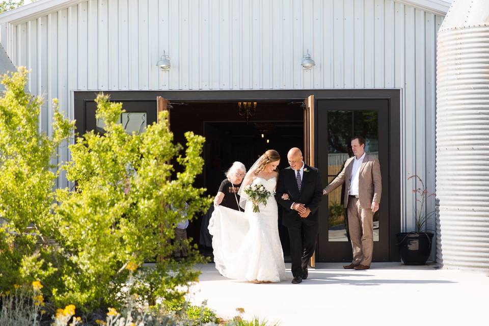 Bride’s entrance