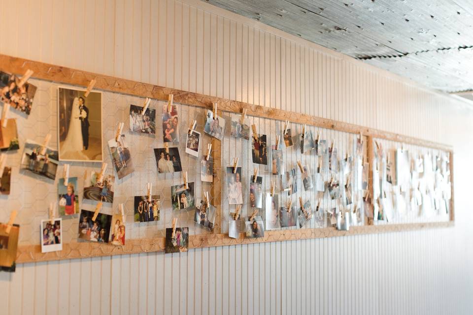 Photo wall