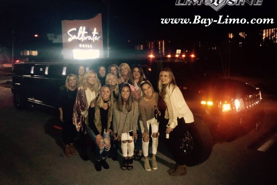 Girls Night Limo Style