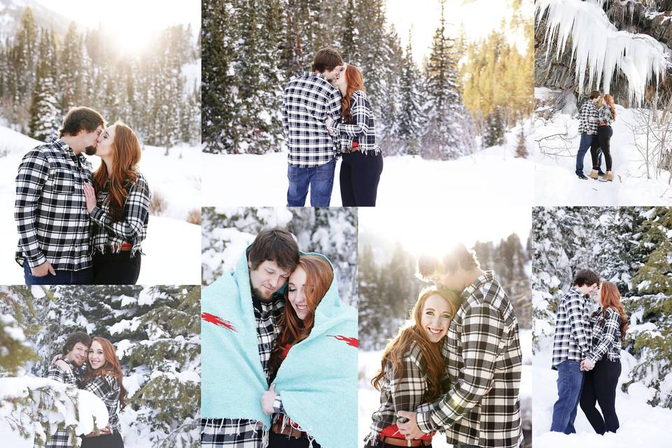Snowy engagements