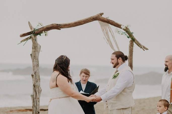 Amazing beach wedding