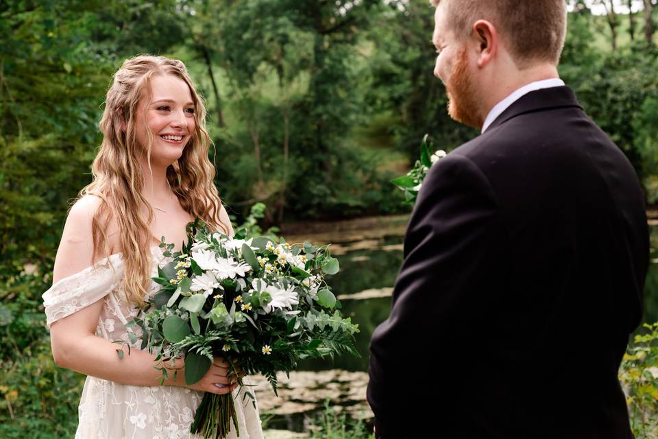 Bride and groom