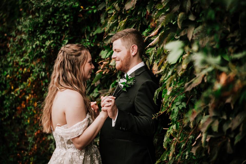 Bride and groom