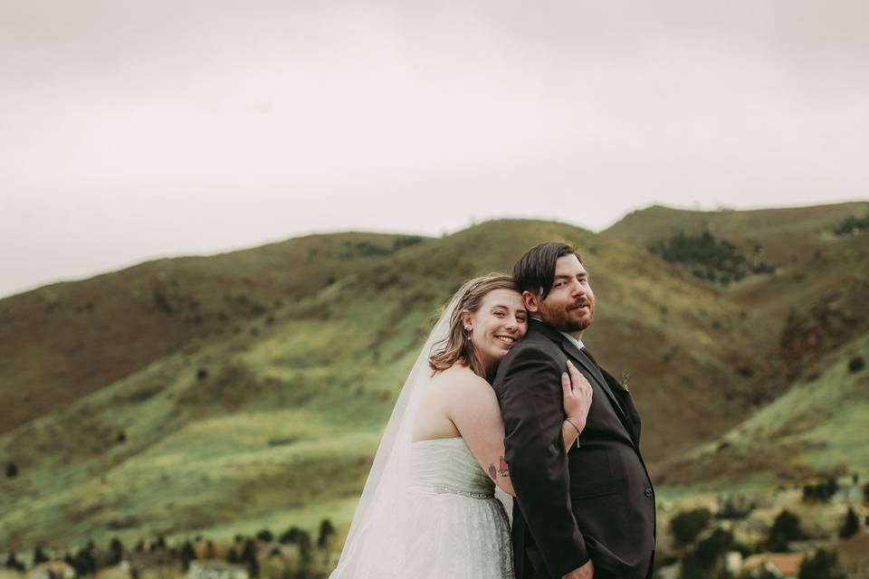 Bride and groom