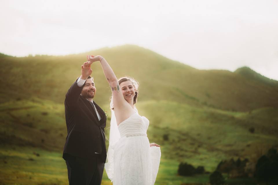 Bride and groom