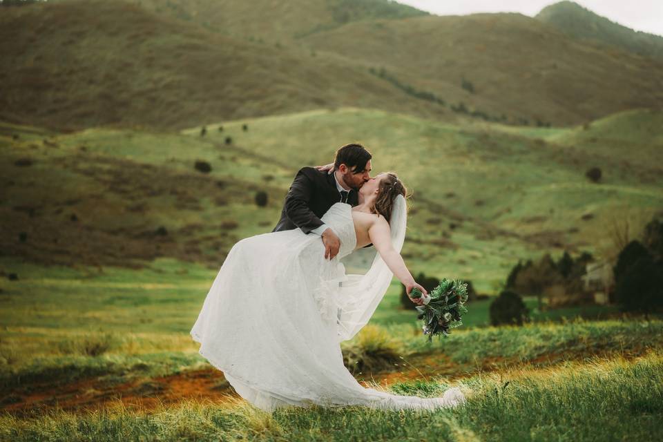 Bride and groom