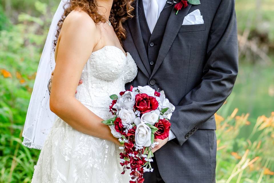 Bride and groom