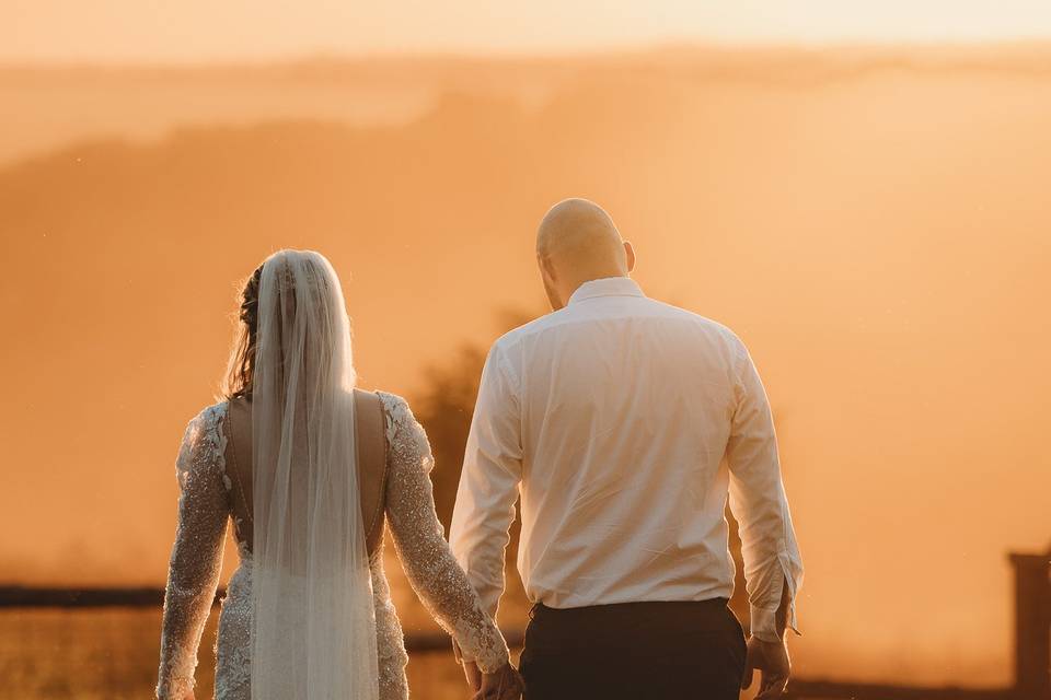 Bride and groom