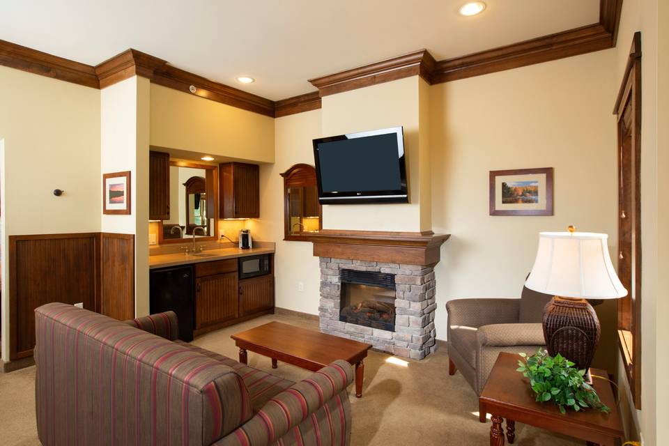 Spacious suites