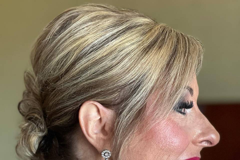 Mother of the Bride updo