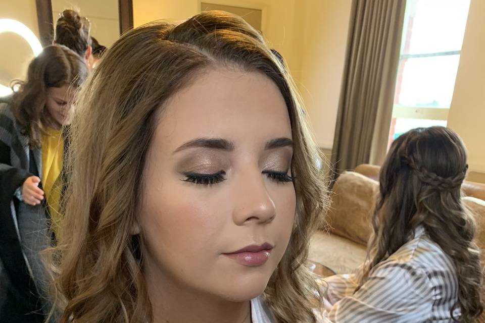 Hair and makeup by me