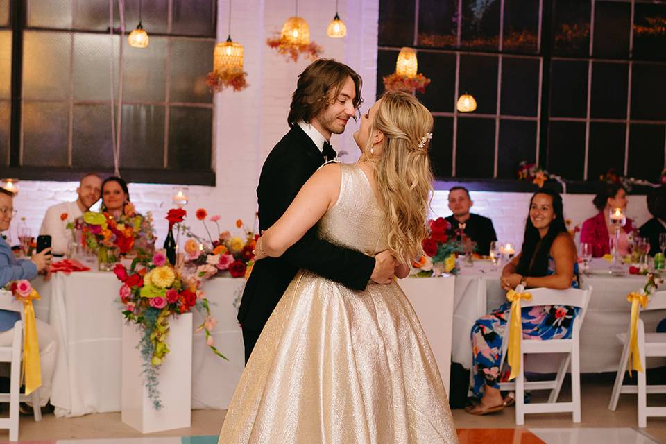 Color Wedding First Dance