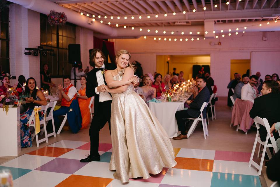 Color Wedding First Dance