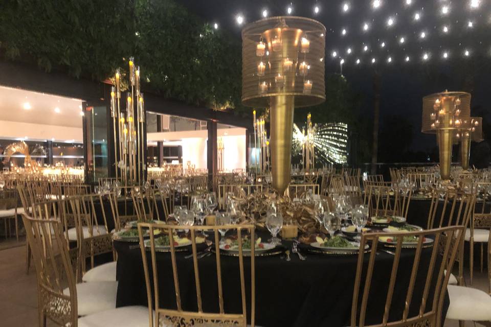 Glam event setup