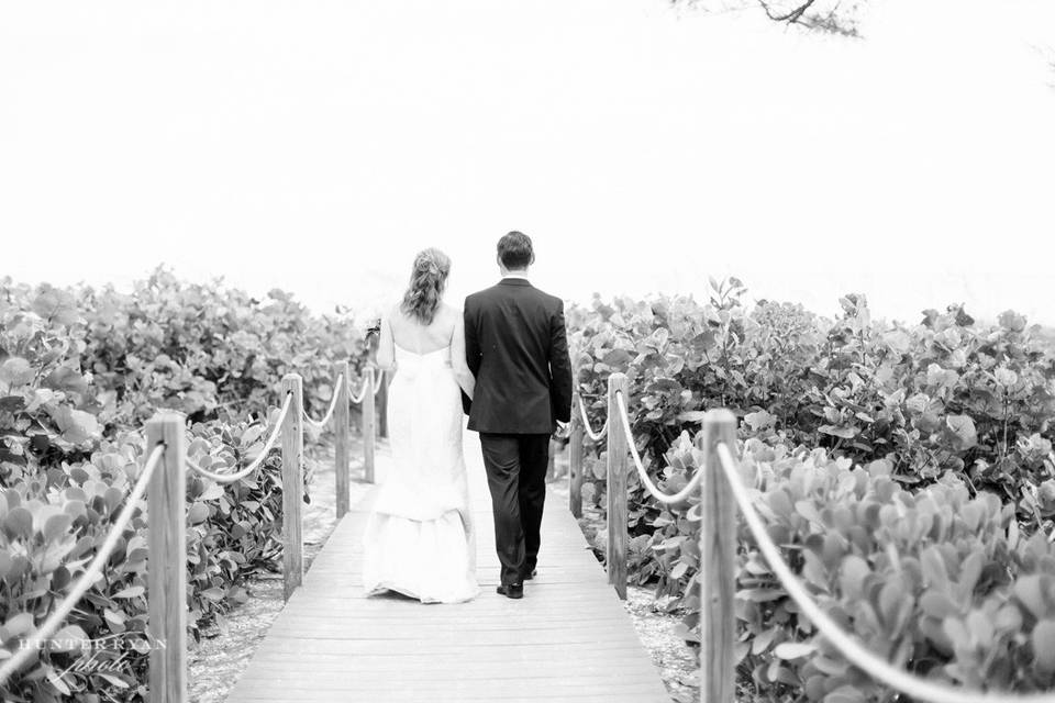 Moonlight Wedding on the Ocean