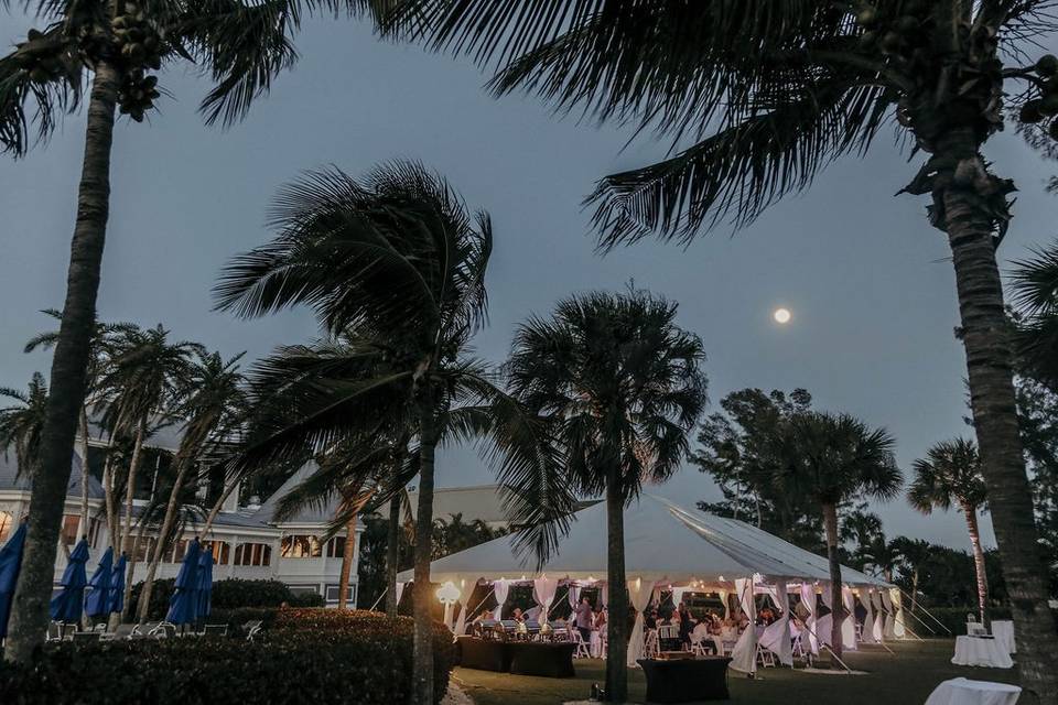 Moonlight Wedding on the Ocean