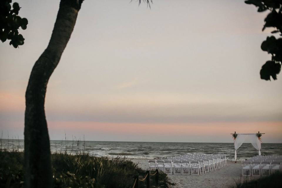 Sunset Beach Wedding