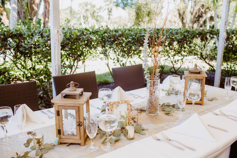 Beachfront Tented Wedding