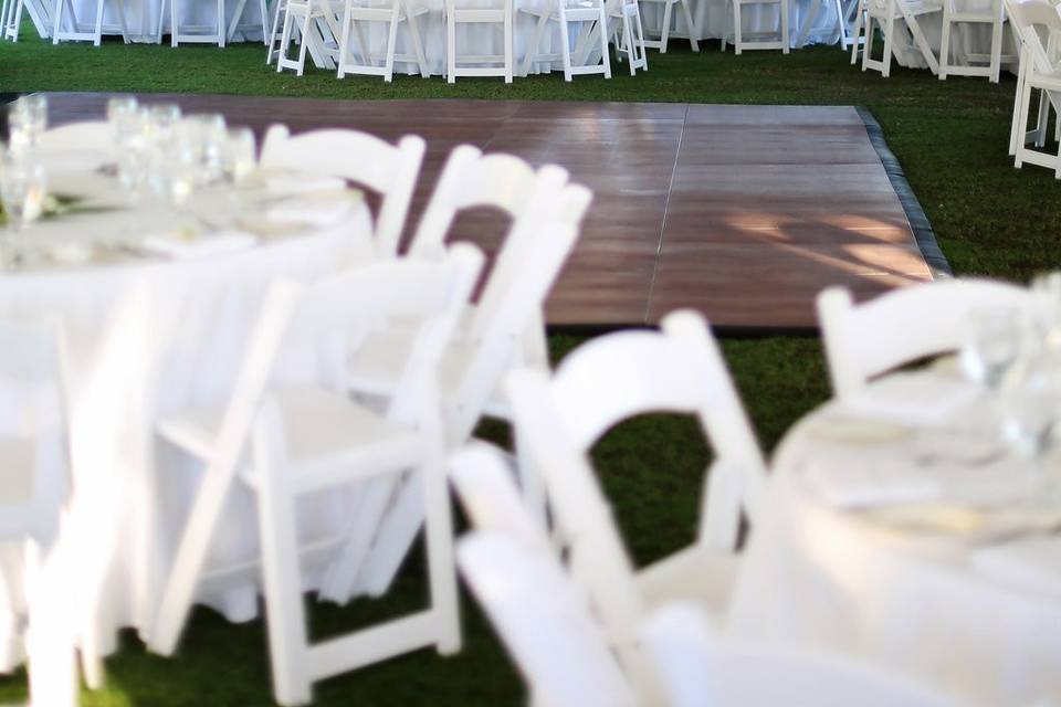 Tent Wedding on the Ocean