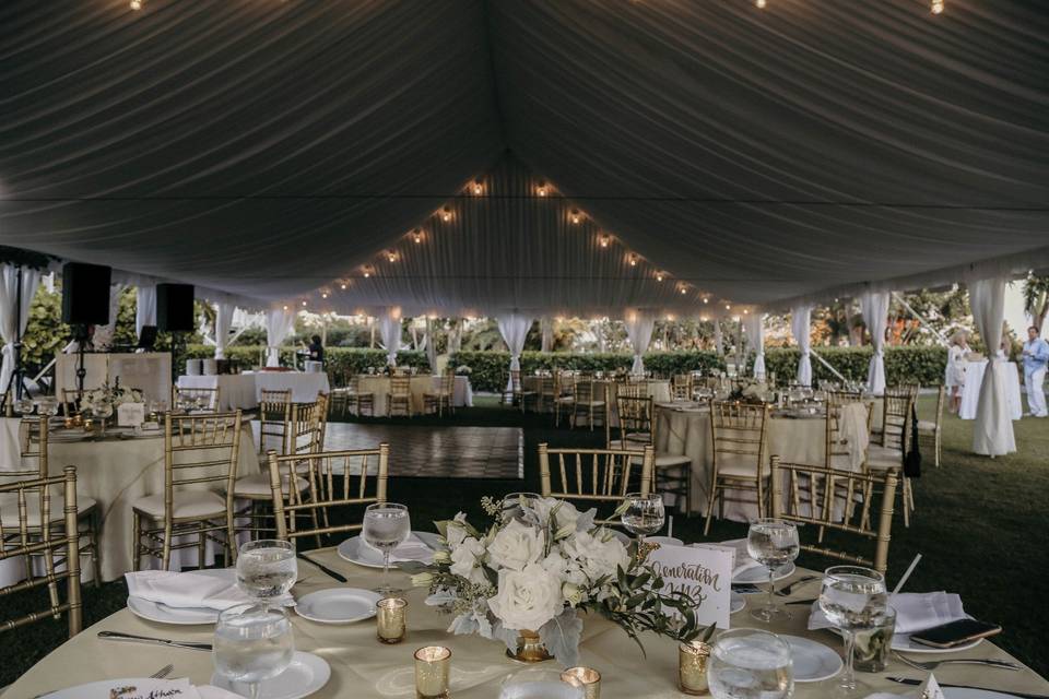 Wedding Tent on Sanibel Island