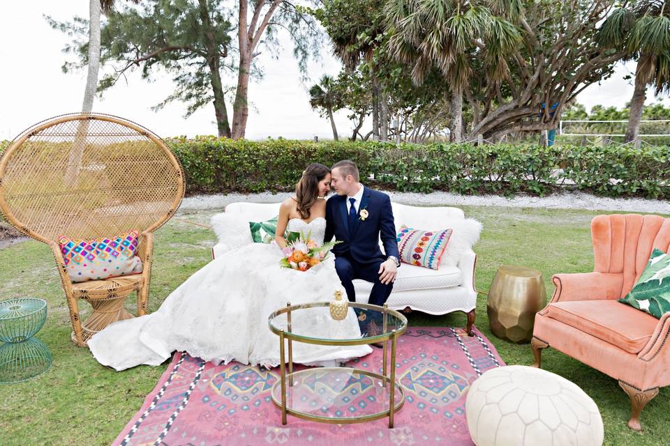 Boho Wedding Lounge