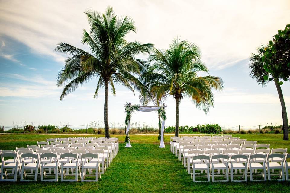 Seaside Lawn Wedding