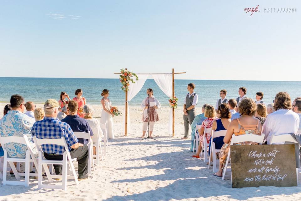 Beach Wedding Casa Ybel