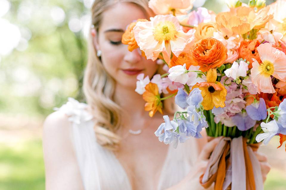 Poppy bouquet