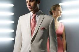 After Six Lastrada White, two button, notch lapel