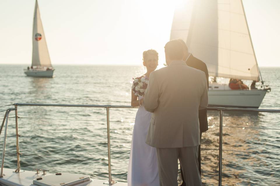 Aolani Catamaran Sailing