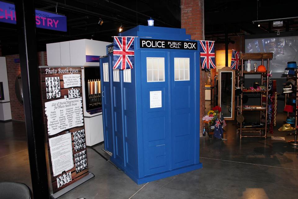 Our Doctor Who Tardis.