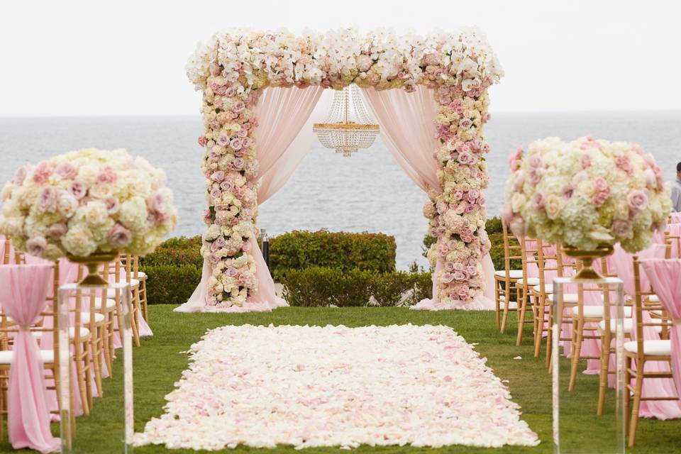 Blush and Gold Oceanfront