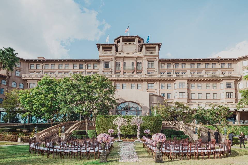 Formal Garden Ceremony