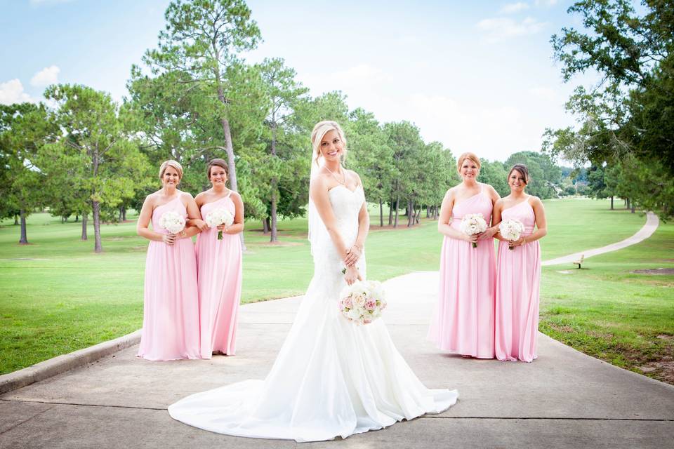 Pink dresses