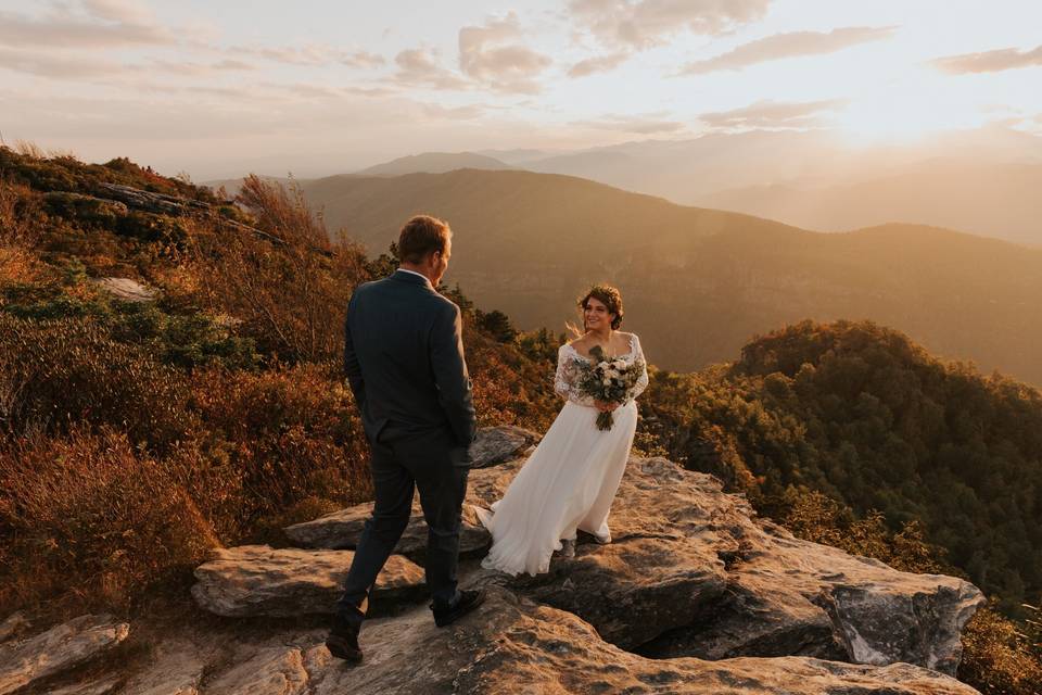 Picturesque backdrop