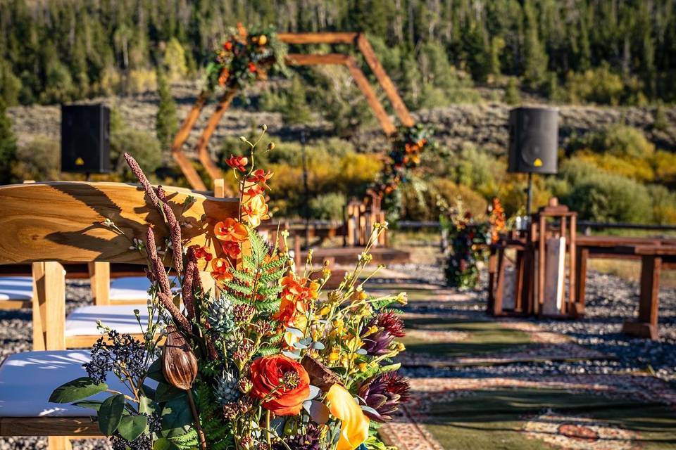 Outdoor ceremony