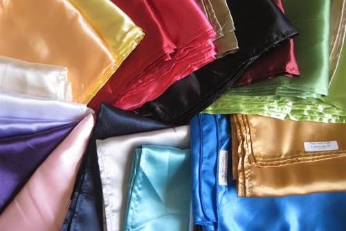 Sample Packs - Satin Chair Sashes