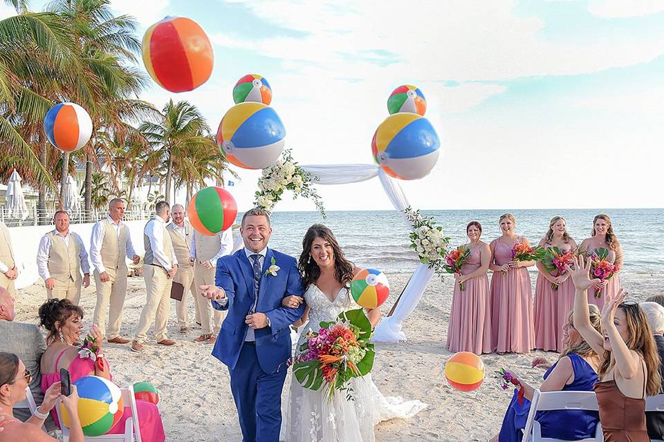 Family Affair Key West Wedding