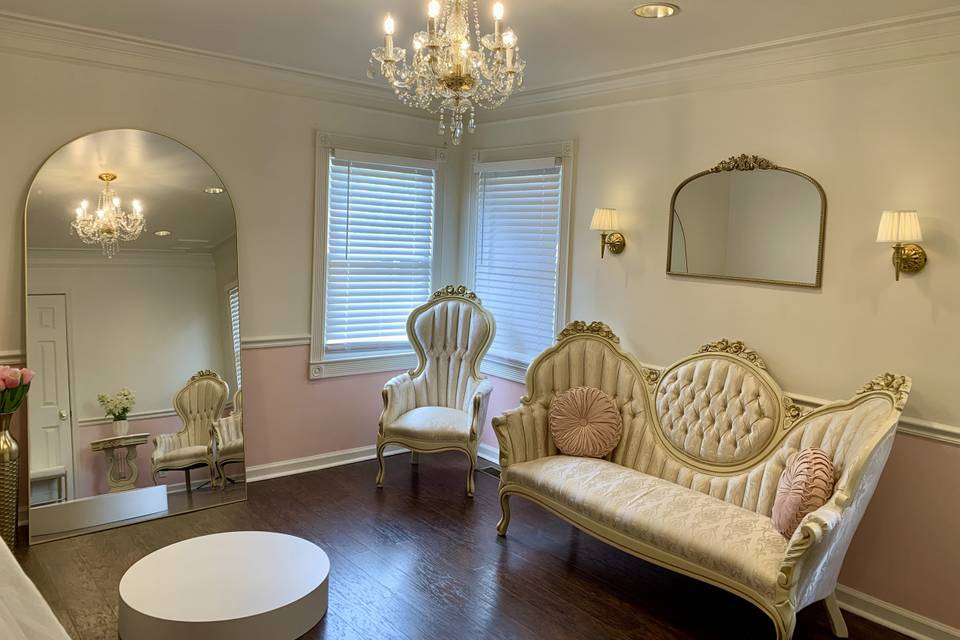 Studio fitting room