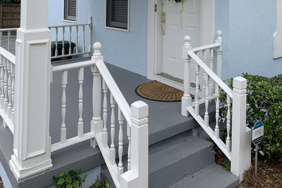 Studio front entrance