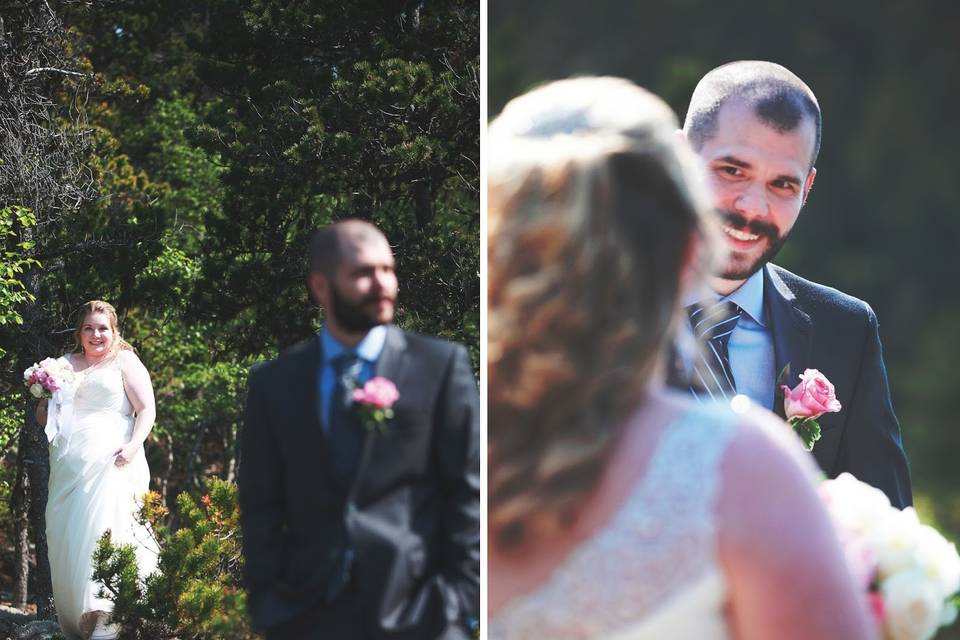 Here's the Bride!Photo by Elise Giordano of Skagway, Alaska.