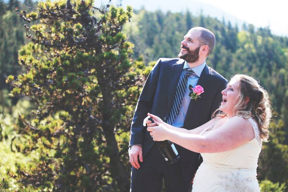 Poppin the Cork!Photo by Elise Giordano of Skagway, Alaska