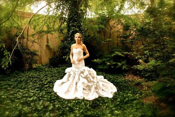 Binzario Custom Wedding Gowns Dress Attire Dallas TX