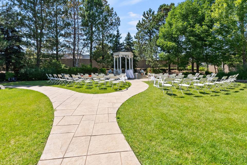 Ceremony in Garden