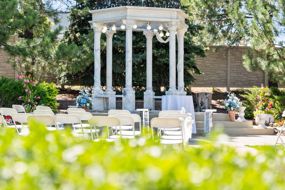 Ceremony in Garden