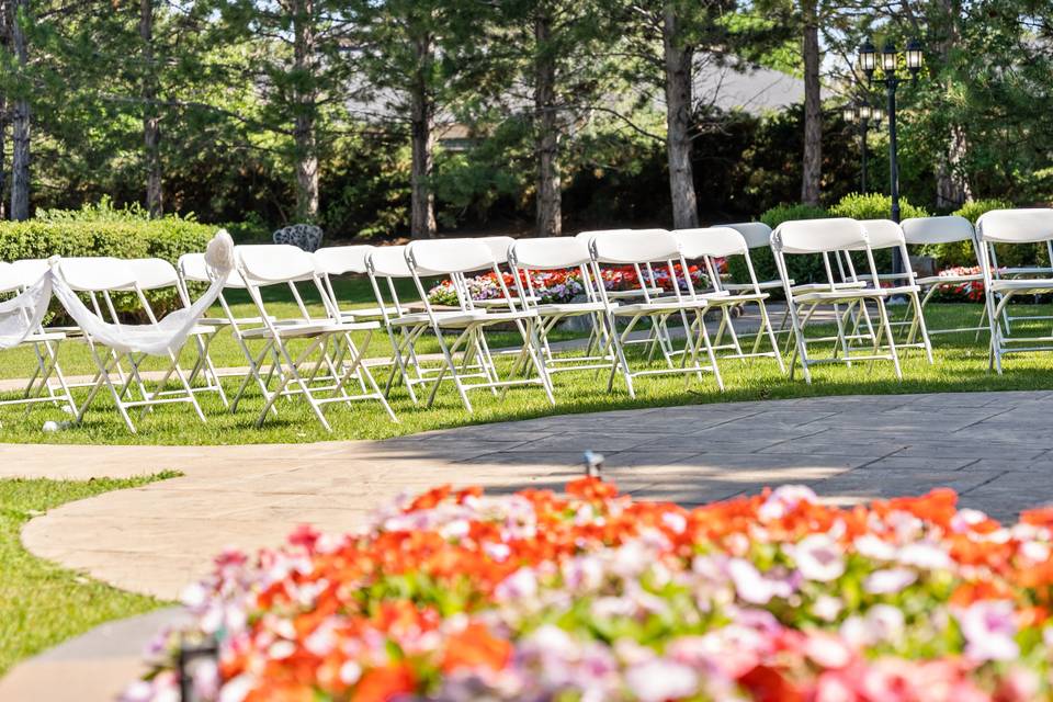 Ceremony in Garden