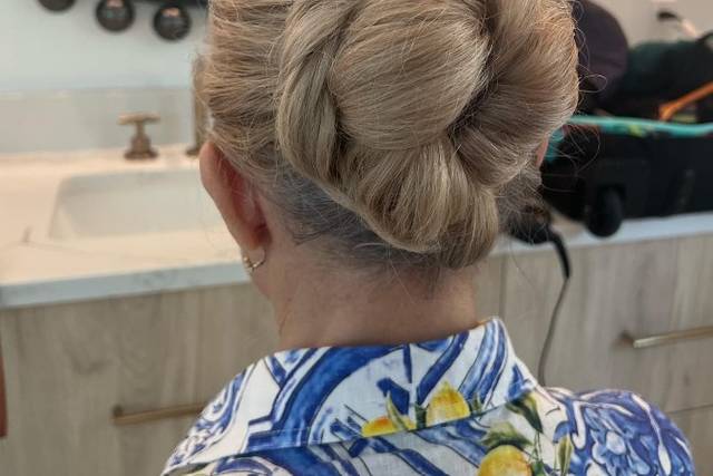 Elegant updo