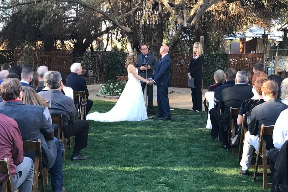 Wedding at Whispering Tree Ranch